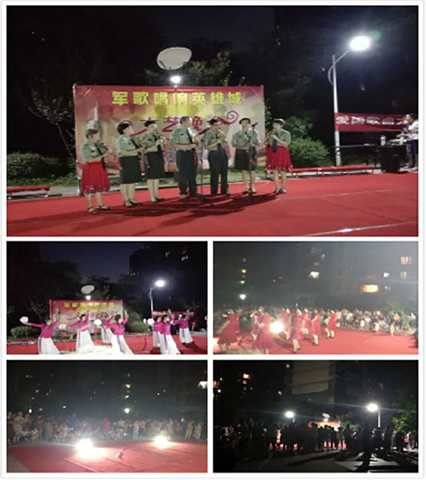 慶八一、軍歌嘹亮唱響英雄城